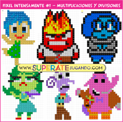 Pixel Intensamente 1 - Multiplicaciones y Divisiones